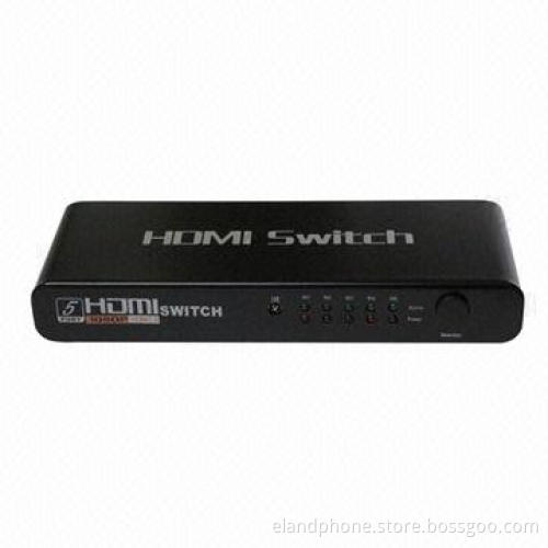 3-1 HDMI Switcher, Supports HDCP Compliant Devices, Maintains 480p/720p/1,080i/1,080p Video Formats